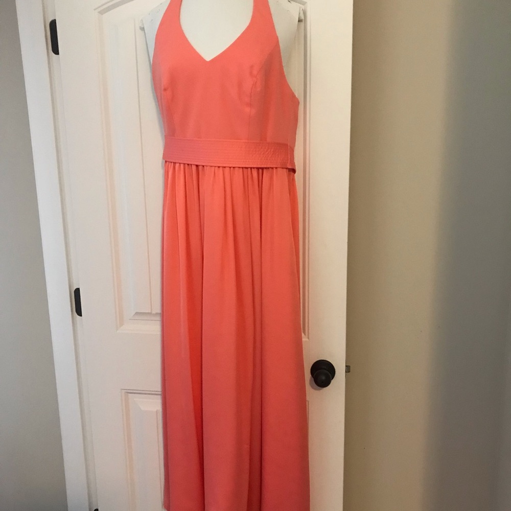 Bridal wedding party (coral) dresses